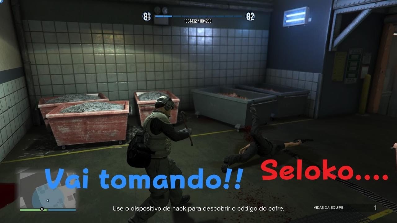 Galinha? não,bala na cara!! (GTA5)