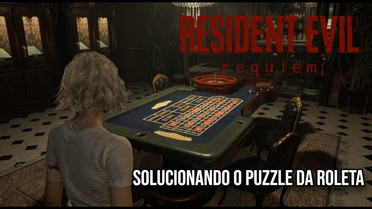 Resident Evil Requiem -  Solucionando o Puzzle da Roleta