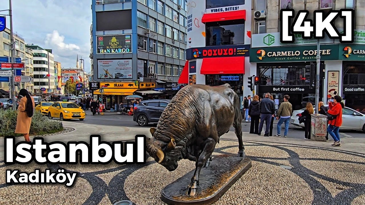 Istanbul’s Asian Side | A Real Kadiköy Street Walk in 4K