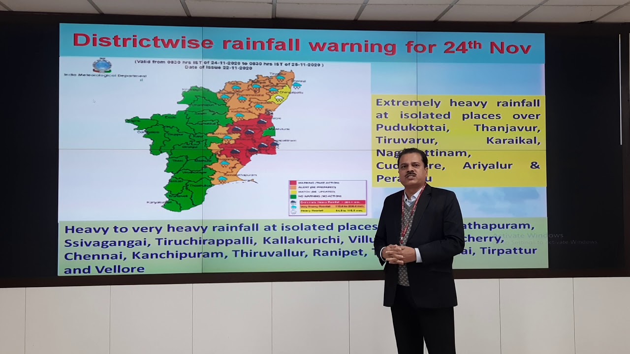 Dr. M Mohapatra, DGM, IMD, on Depression over Bay of Bengal. (English)