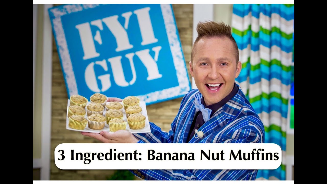 FYI GUY: 1-2-3 Banana Nut Muffins