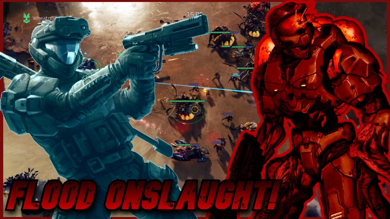 ВЫЖИВАНИЕ В НАСТУПЛЕНИИ ПОТОП в Halo Wars 2! | МОД «НАСТУПЛЕНИЕ ПОТОП» ДЛЯ HALO WARS 2!