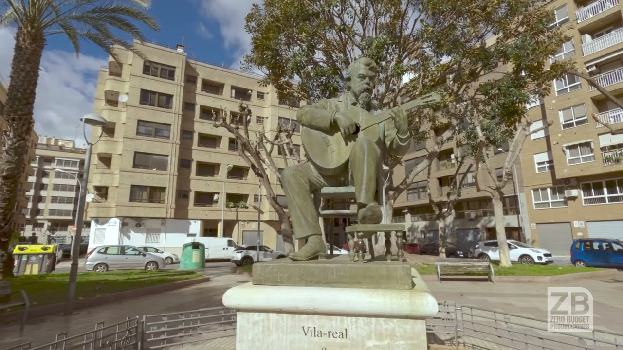 Caminata de la Escultura de Jaume I a la Escultura de Francisco Tárrega