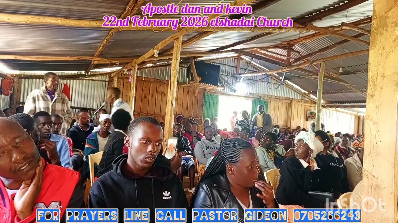 Apostle dan and kevin 22nd February 2026 elshadai church sunday service
