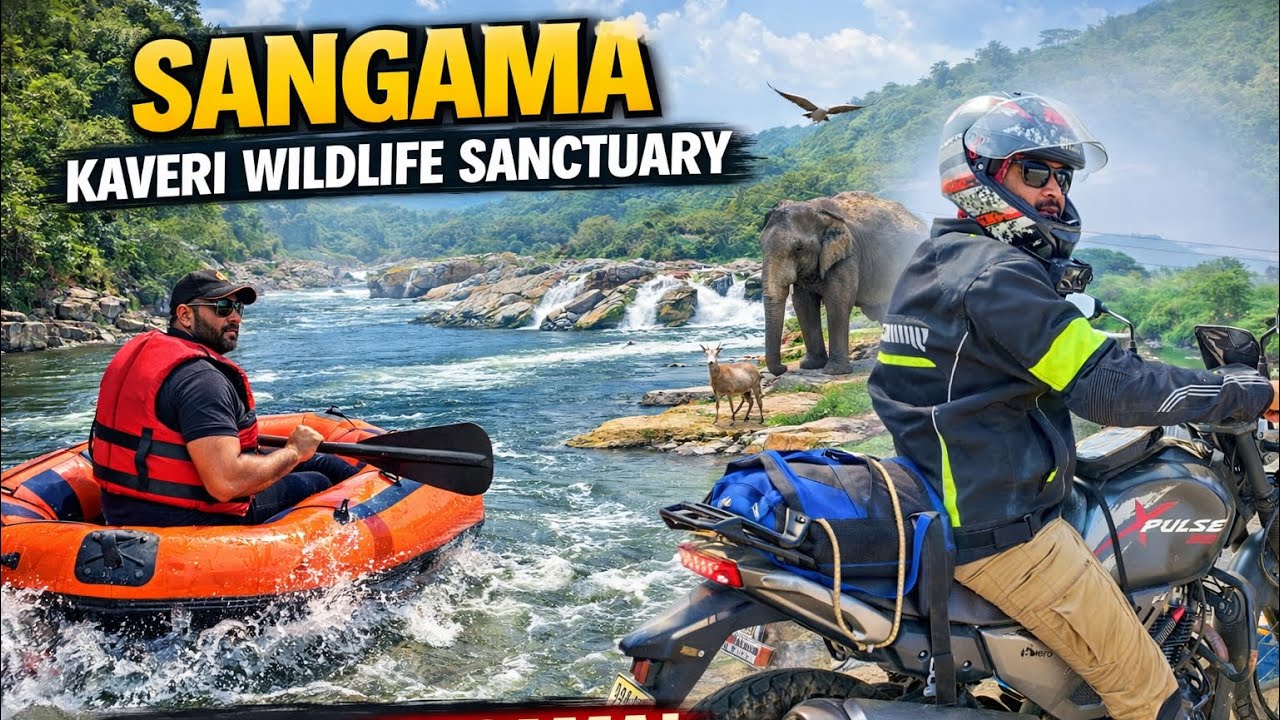 Epic Bike Ride to Sangama | Inside Kaveri Wildlife Sanctuary