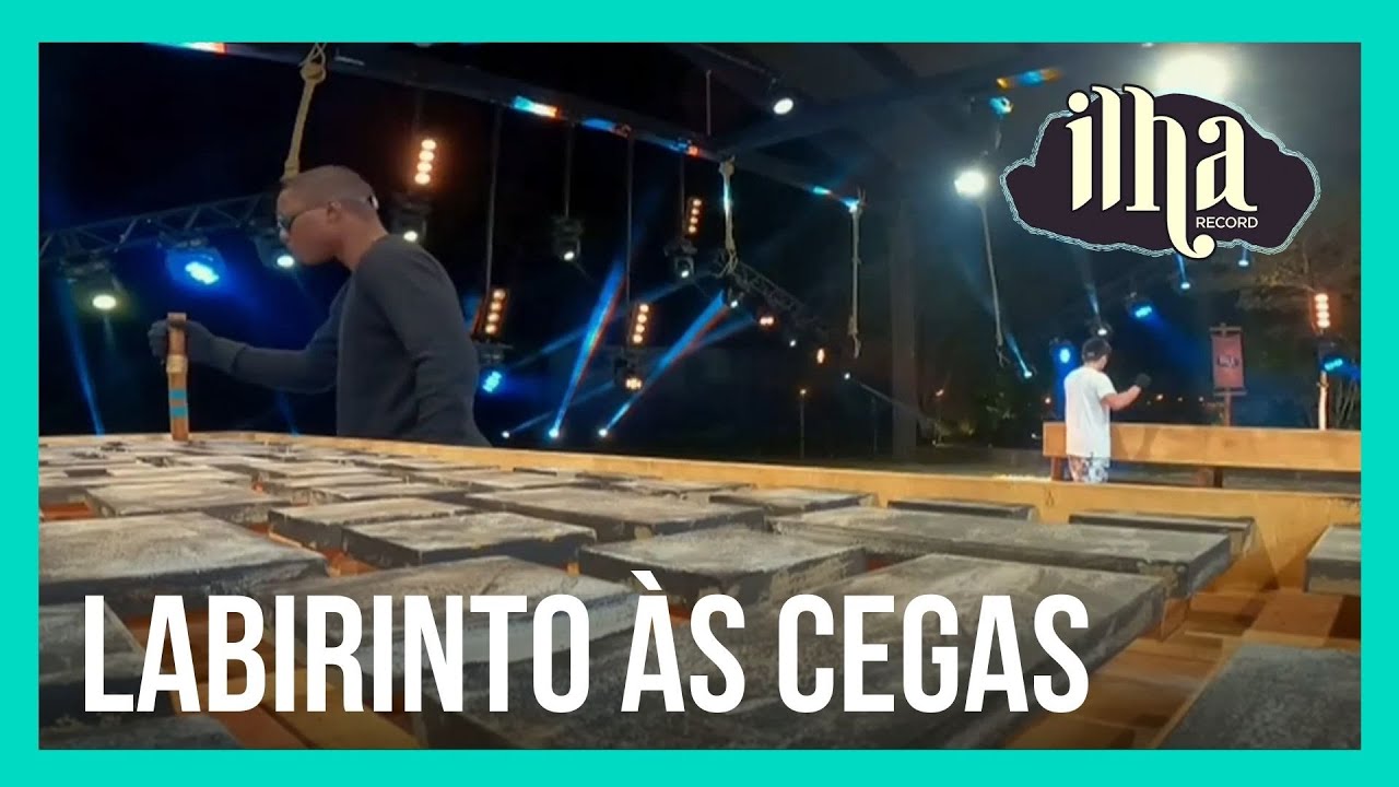 Thomaz e Negão da BL encararam o terceiro Desafio de Sobrevivência do reality | Ilha Record