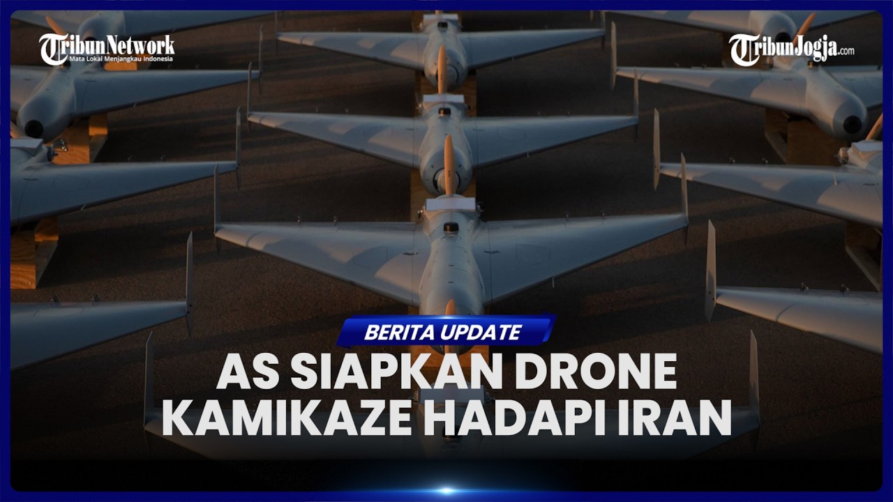 DRONE KAMIKAZE PERTAMA MILIK PENTAGON DISIAPKAN UNTUK HADAPI IRAN JIKA PERANG PECAH