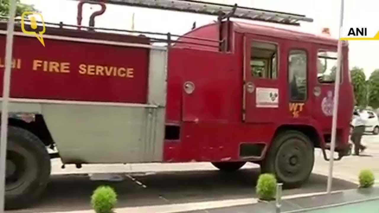 Fire at Delhi Assembly, Fire Engines Rushed to the Spot
