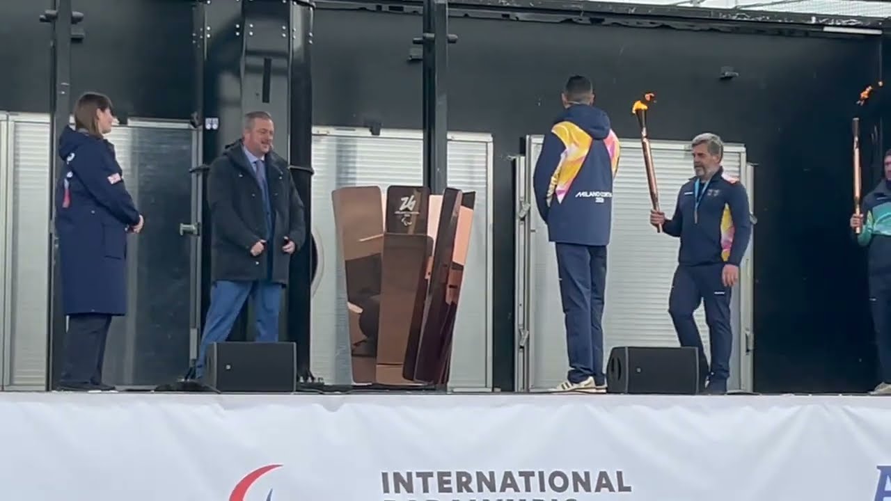 Paralympic Flame ceremony ahead of 2026 Paralympic Winter Games