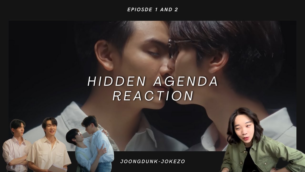 Hidden Agenda วาระซ่อนเร้น Episode 1 and 2 Reaction