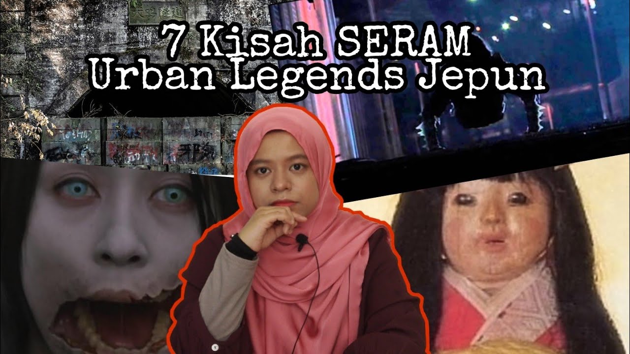 7 Kisah Urban Legends Jepun yang MENYERAMKAN | Kisah Seram