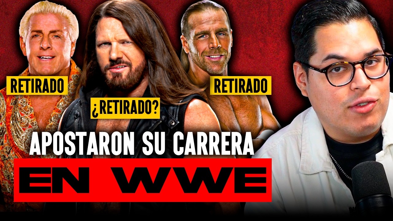 LUCHADORES DE WWE QUE APOSTARON SU CARRERA Y NO RECUERDAS