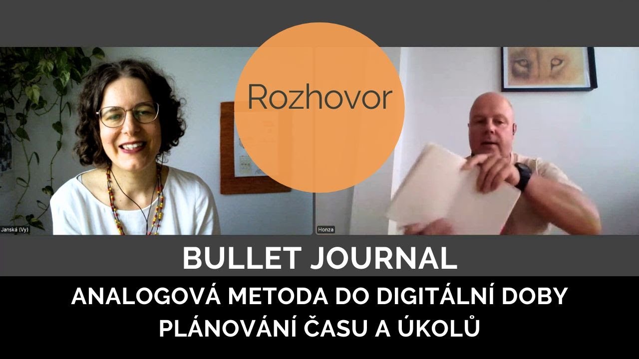 #32 Můj způsob, jak nastavit bariéru před vnějším zahlcením. Metoda Bullet Journal | Jan Holeček