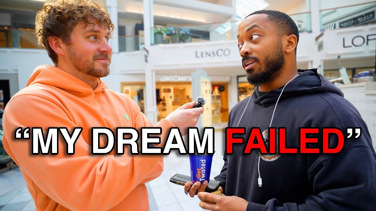 Asking Strangers What Their Dreams Are At A Mall