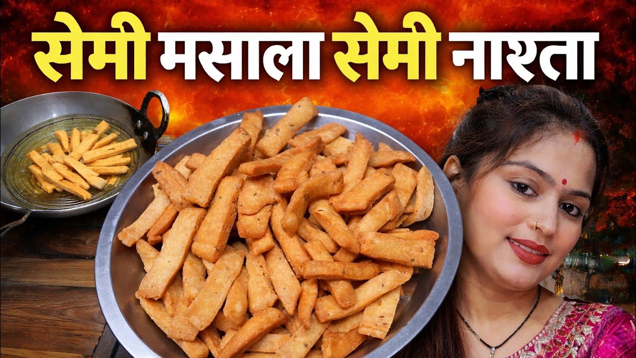 सेमी का ऐसा नाश्ता कि बार-बार बनाने का मन करे!नई स्टाइल में सेमी का मजेदार नाश्ता | जरूर ट्राई करें🥰