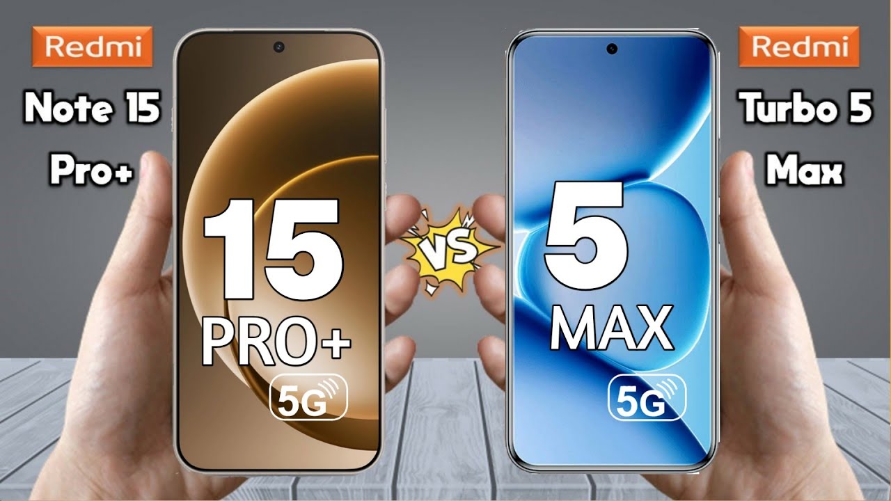 Redmi Note 15 Pro Plus Vs Redmi Turbo 5 Max - Full Comparison 🔥 Which is BEST for You?
