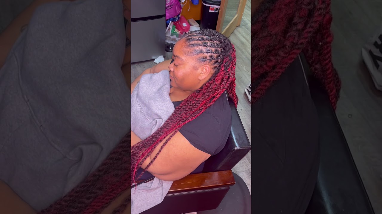 Extended flat twist mohawk 🫶🏾 