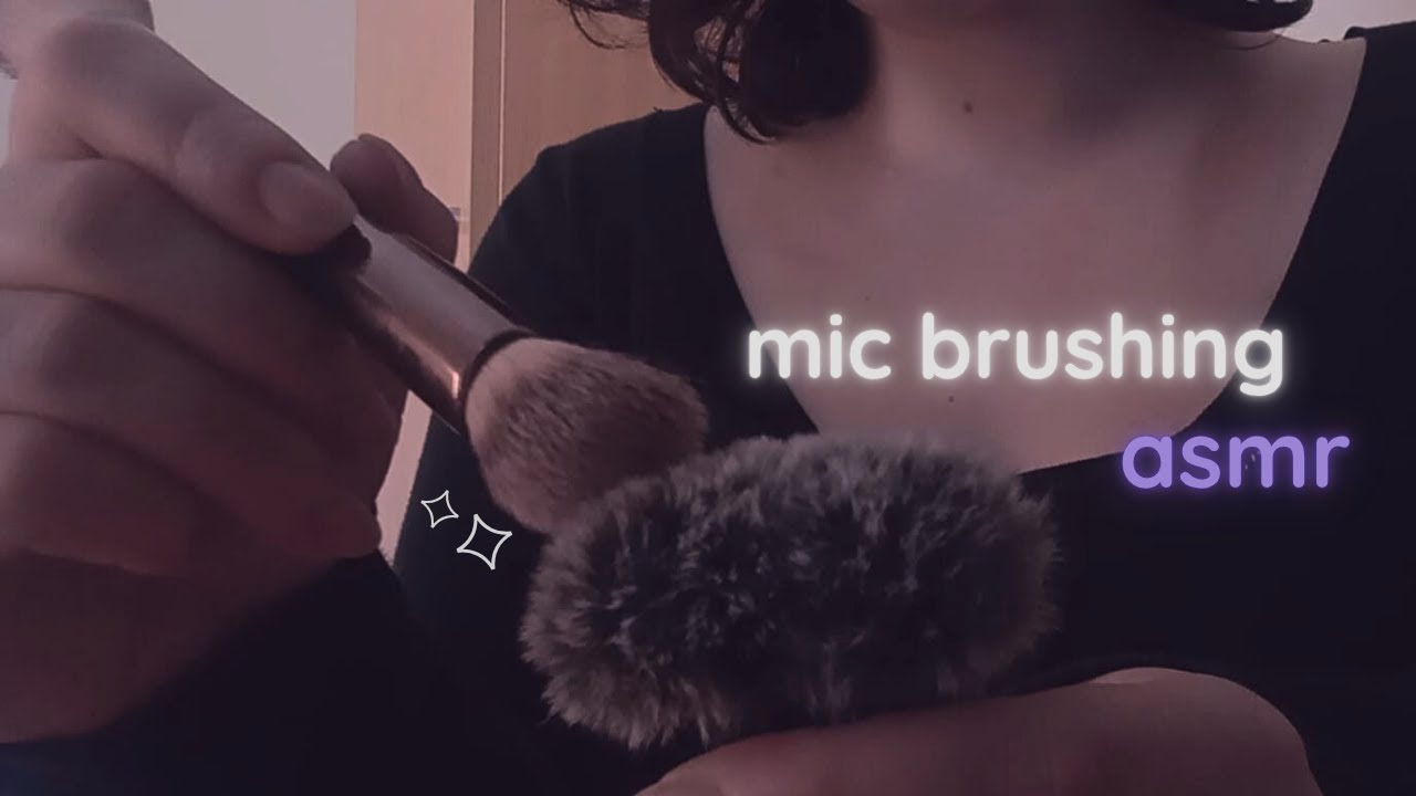 soft mic brushing sounds to relax ๑ asmr (lofi, no talking)