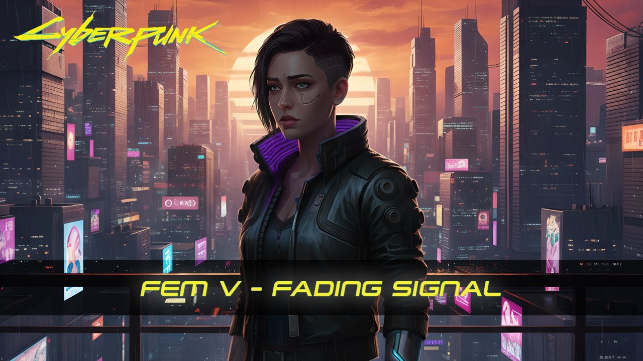 FADING SIGNAL - Famale V's Story - Cyberpunk 2077 - Emotional Piano & Orchestral Ballad