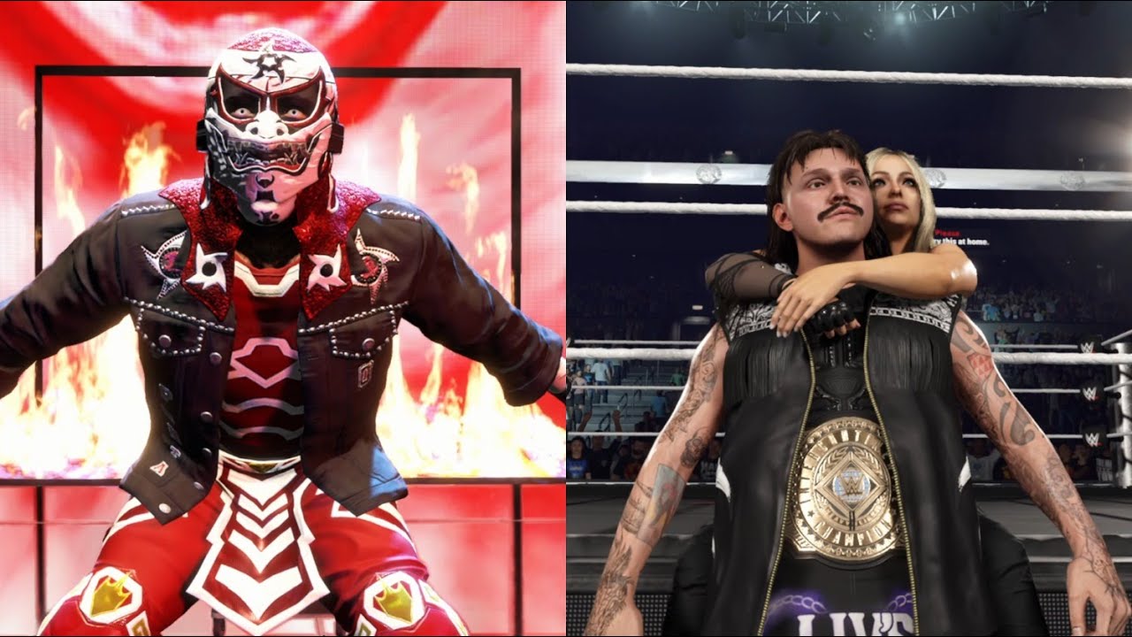 PENTA VS DOM MYSTERIO 🔥 INTERCONTINENTAL TITLE ON THE LINE | WWE 2K25