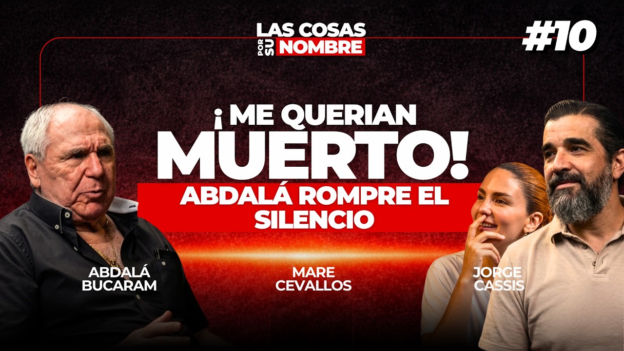 🤯LA ENTREVISTA M&Aacute;S CRUDA: Abdal&aacute; Bucaram habla sobre la 