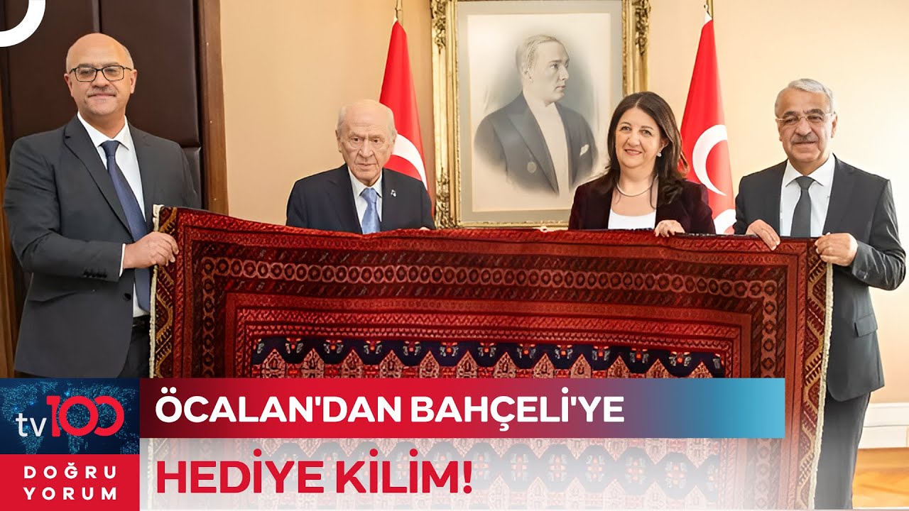 Bahçeli'ye Kilim Hediyesi! İlk Kez tv100'de Görüntülendi! | Doğru Yorum