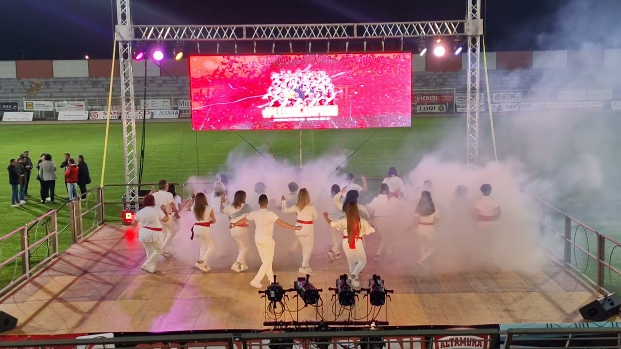 ESIBIZIONE MISTER NICOL STADIO TONINO D'ANGELO ALTAMURA 07 05 2024