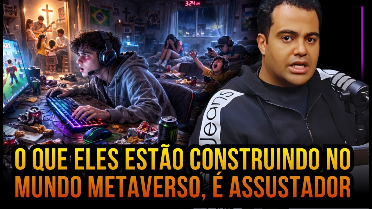 PASTOR FAZ FORTE ALERTA CONTRA O METAVERSO E O MUNDO VIRTUAL | PR. FILIPE DANIEL