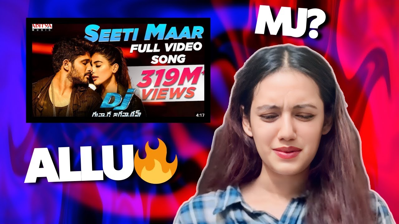 SEETI MAAR Song REACTION | DJ Duvvada Jagannadham | Allu Arjun | DSP Hits | Telugu Party Song