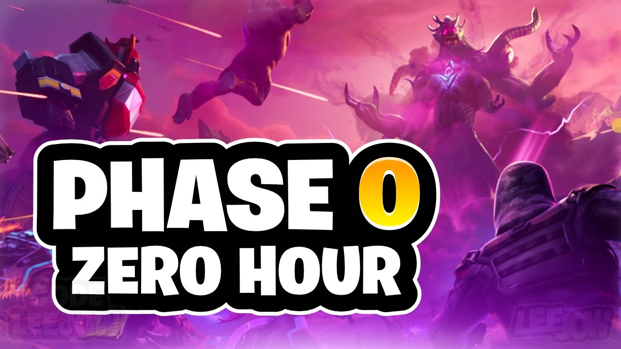 Fortnite Zero Hour Live Event Music - Phase 0