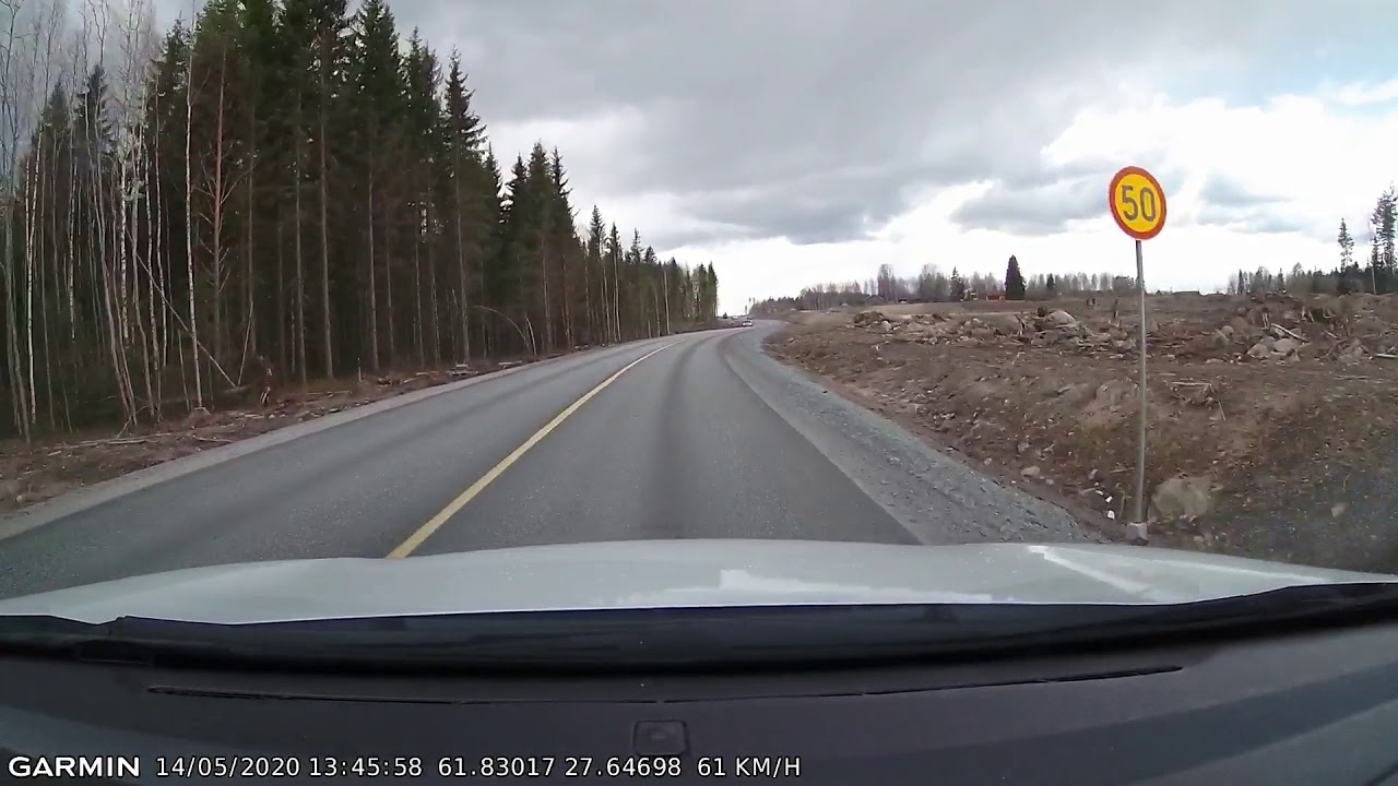 2020-05-14 Mikkeli - Juva - Mikkeli (4x speed)