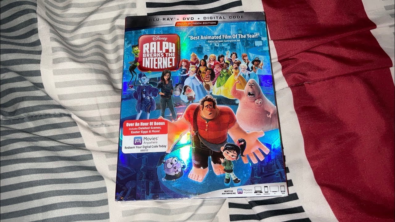 Opening to Ralph Breaks the Internet 2019 DVD (Main Menu option) (Español option) (5K Subs Special)