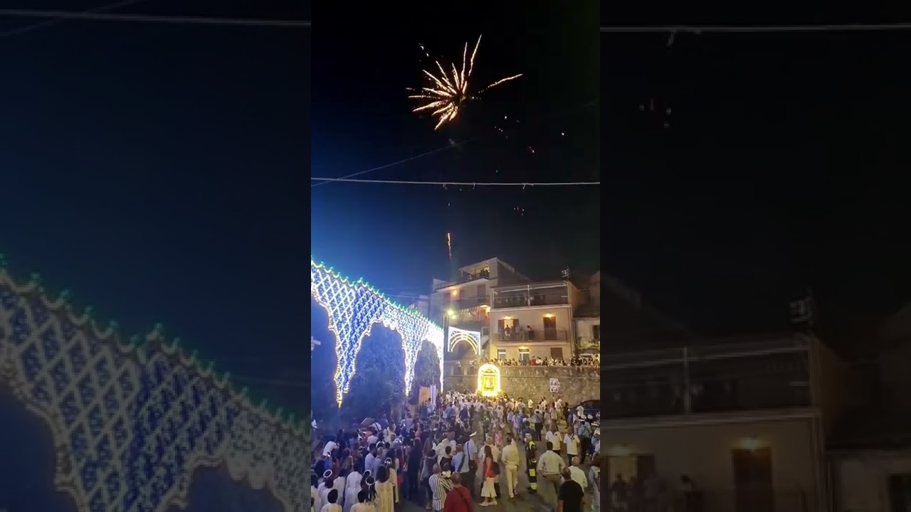Festa di Dinnammare 2022 arrivo in Piazza a Larderia Superiore