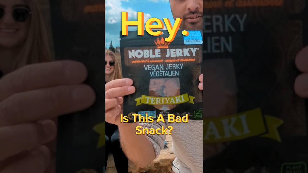 Is Vegan Jerky A Bad Snack? Ft. Callie
