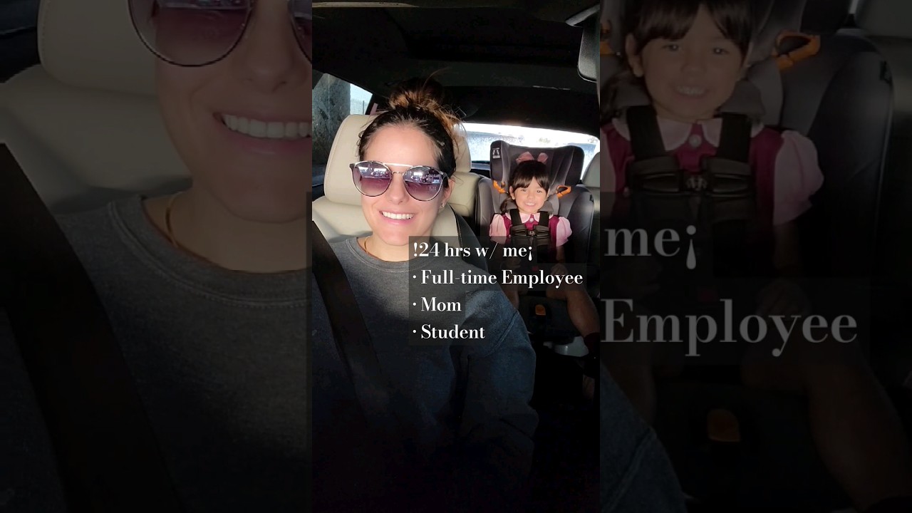 24hrs with me - Mom, student, full time employee 🌞 