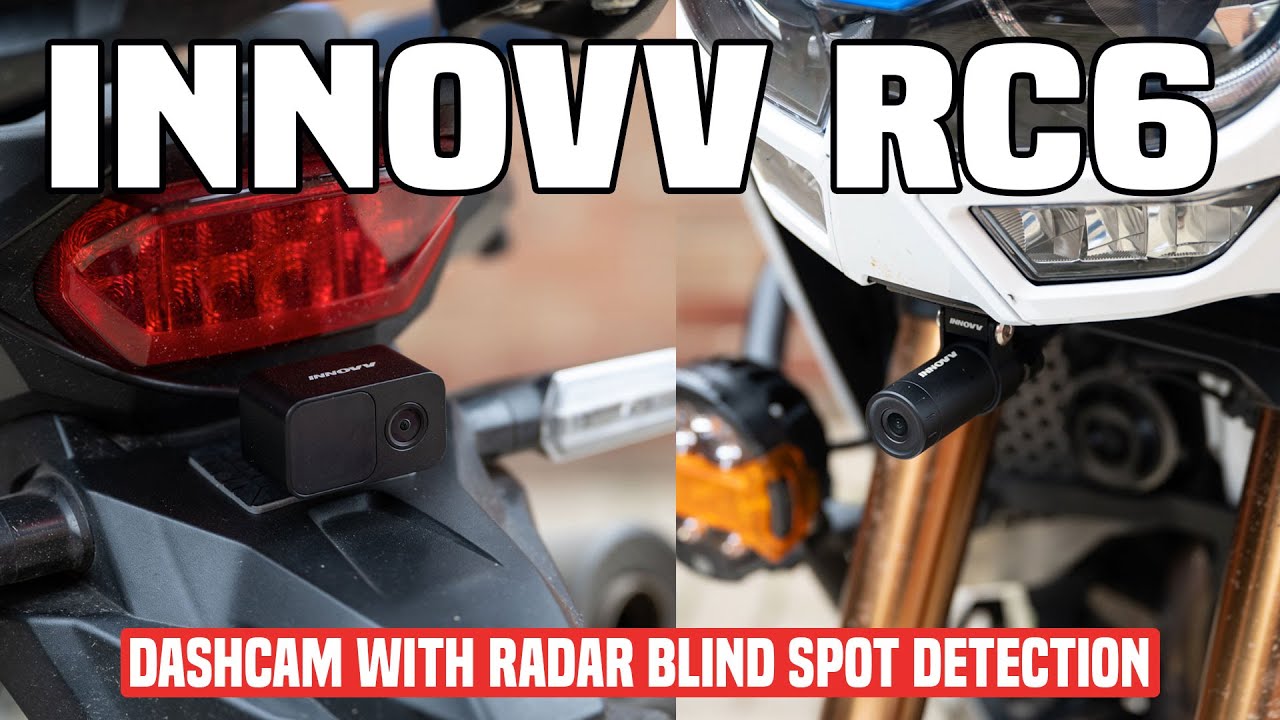 Innovv RC6 - A Motorcycle Dashcam with Blind Spot Detection - Full Installation & Review