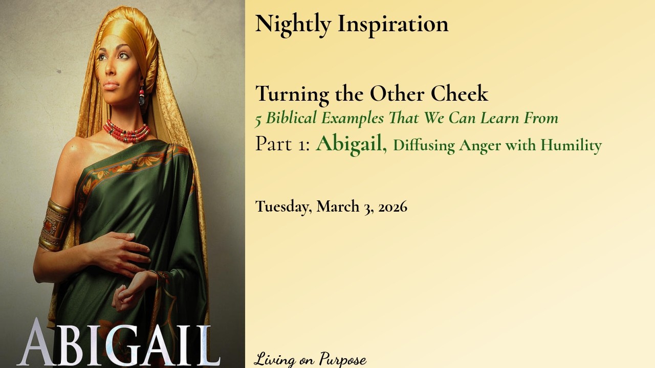 Turning the other Cheek Part 1: Abigail