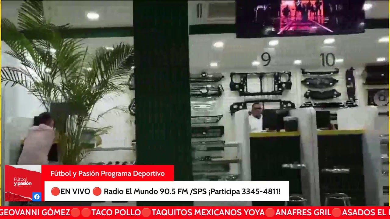 EN VIVO Fútbol y Pasión con Bebeto Flores y Cindy