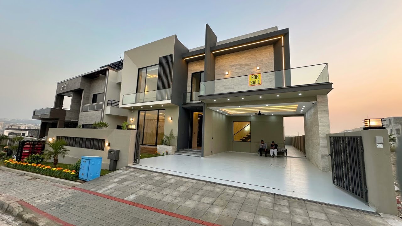 1 Kanal Luxury Designer House For Sale in DHA Phase 4 Islamabad 5 Bed Double Kitchen | Hot Location 