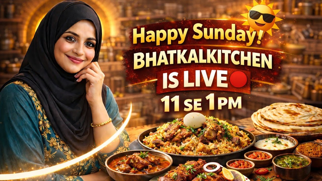 Sunday Special 🌞 Bhatkalkitchen is LIVE 🔴 11–1 PM