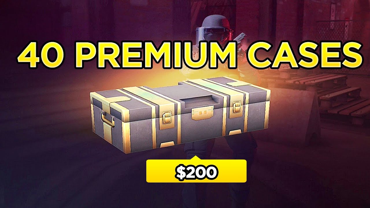 OPENING 40 Premium Cases in Critical Ops ($200)! C-OPS Case Opening