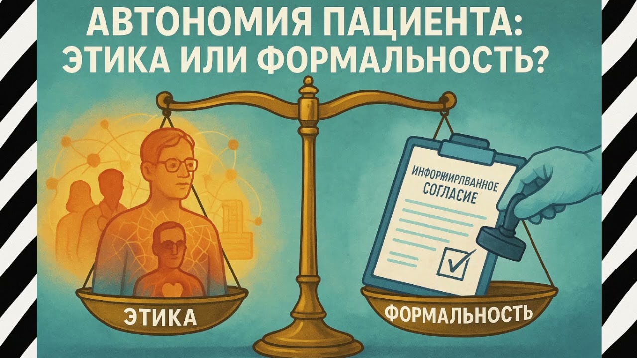 ⚖️Автономия пациента этика или формальность