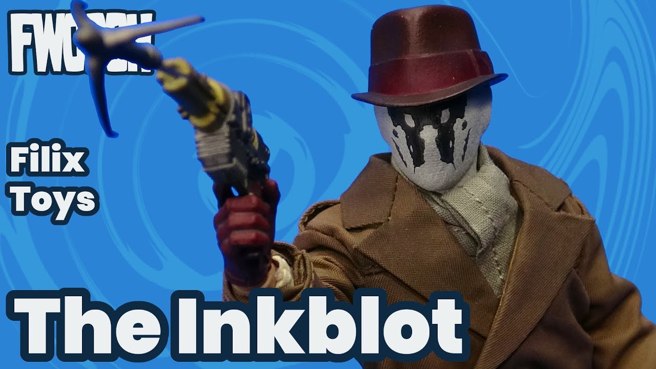 The Inkblot Filix Toys Absolutely Not Watchmen Rorschach DC Third Party Action Figure Review
