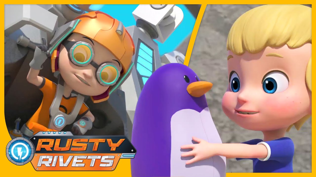Liam Loses His Toy Penguin 🐧| Rusty Rivets Full Episodes + More Cartoons for Kids