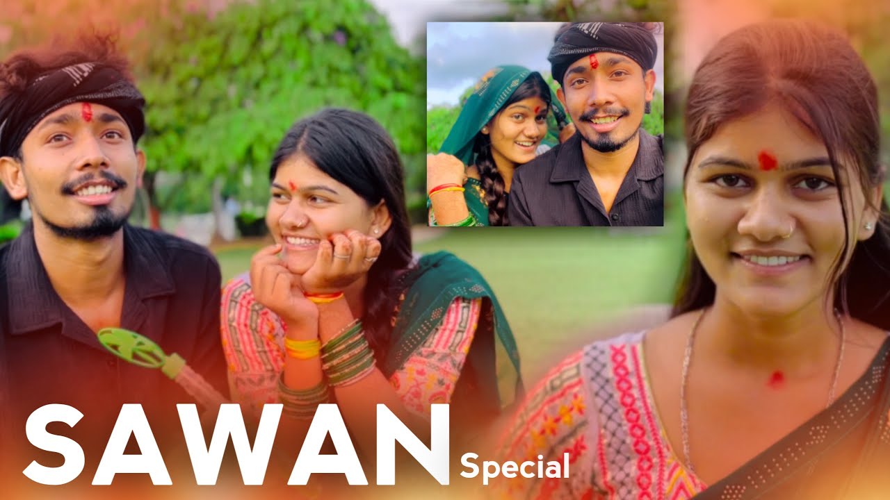 Sawan Special | Couple Love | Sonu Yadav And Simran Arya | Sonu Maranpur Vlog |Maghi Hit Vlog |