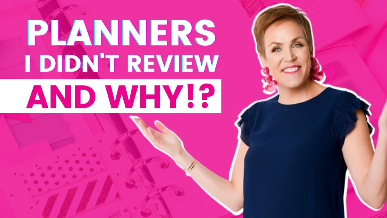 Обзор бумажного планировщика для женщин | Планировщики, которые я НЕ проверяла, и почему, от эксп...