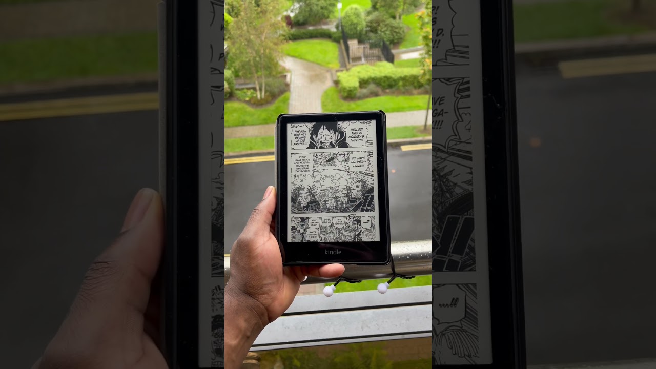 Reading manga on kindles #manga #kindle #onepiece #amazon