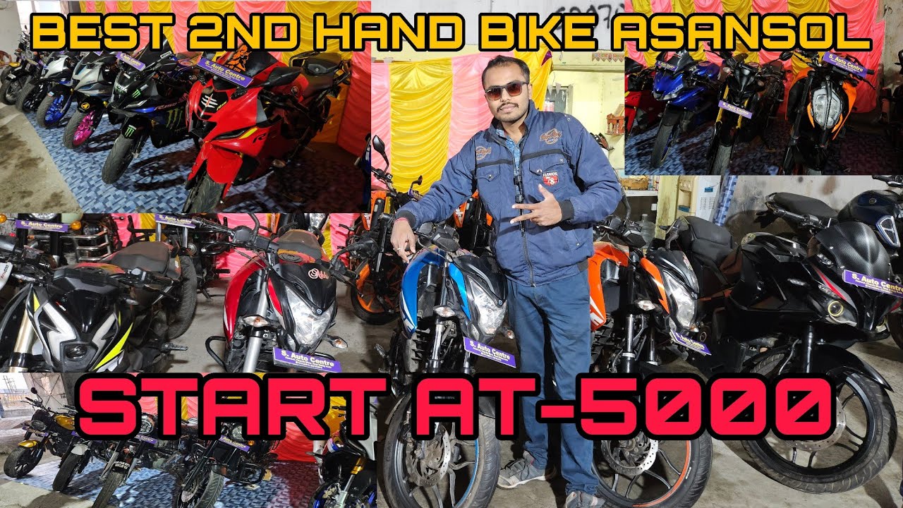 Best second hand bike market in asansol(chanda) #pardip auto
