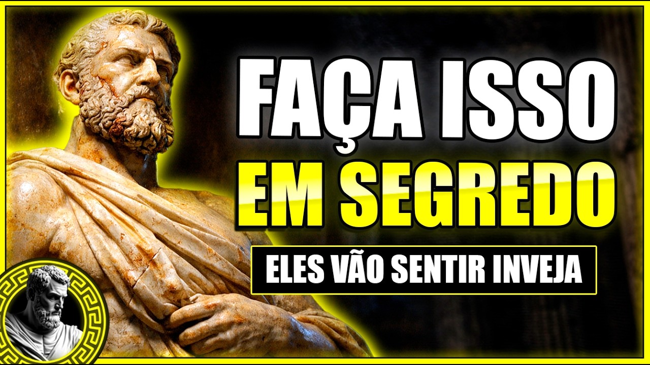 Faça ISSO em silêncio e ninguém vai te reconhecer em 30 dias - ESTOICISMO