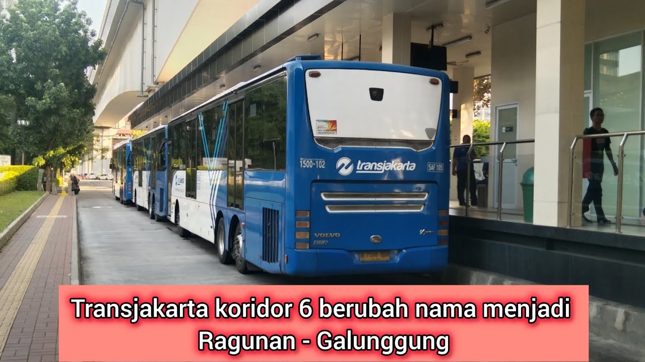 Menjelajahi Transjakarta koridor 6 dari halte Ragunan sampai Galunggung